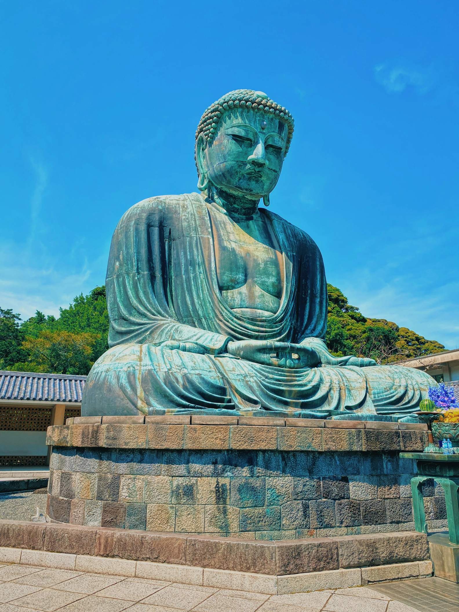 The bronze Great Buddha of Kamakura